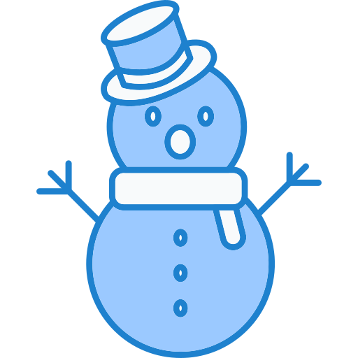 bonhomme de neige Generic Blue Icône