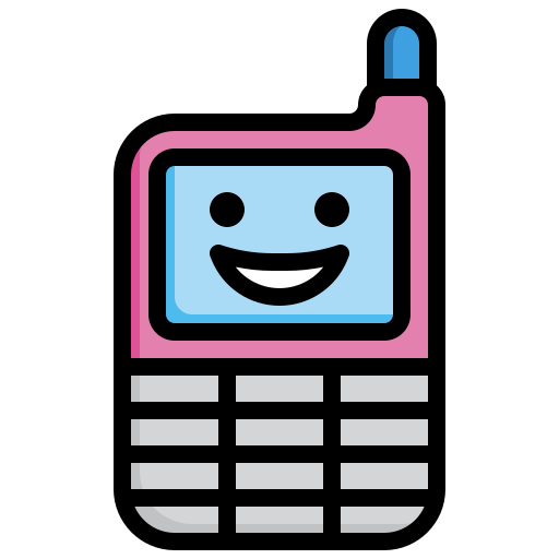 Phone Generic Outline Color icon