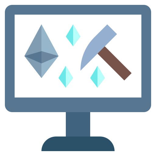 wydobywanie ethereum Generic Flat ikona