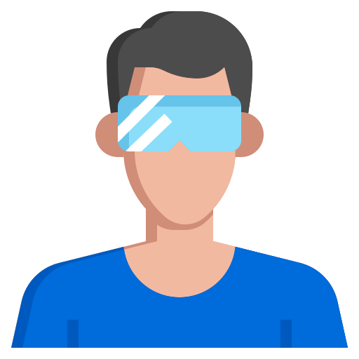 virtuelle realität Generic Flat icon