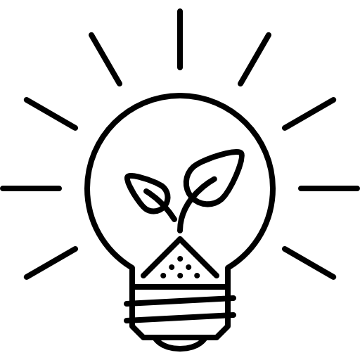 bulbo Coloring Lineal icono
