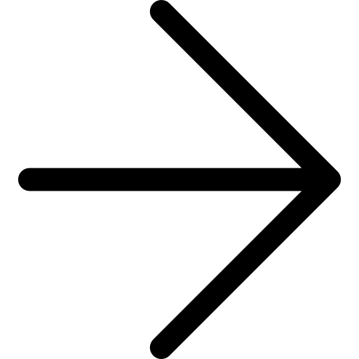flecha correcta Voysla Lineal icono
