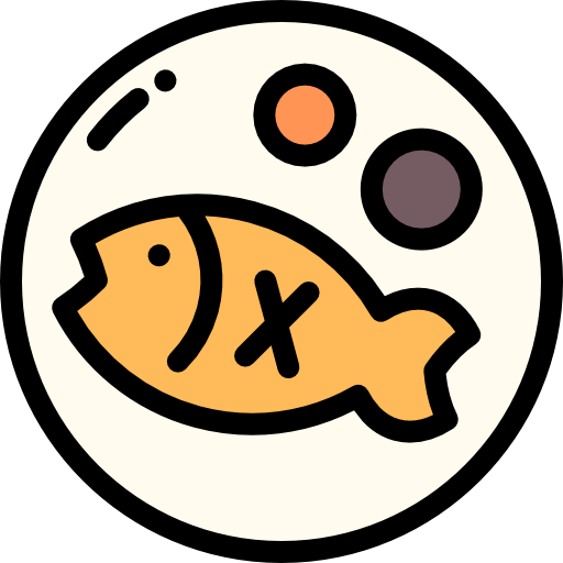 fisch Detailed Rounded Lineal color icon
