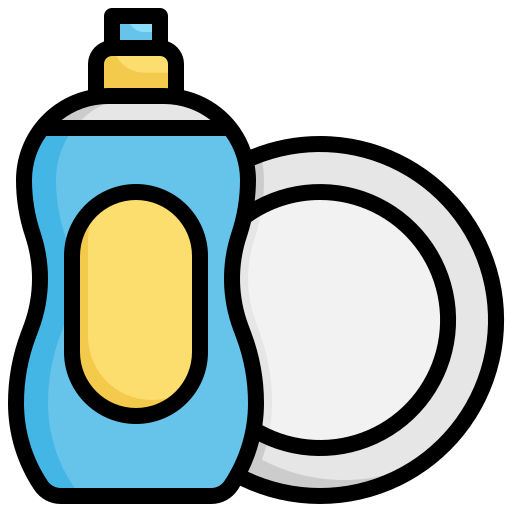 설거지 Generic Outline Color icon