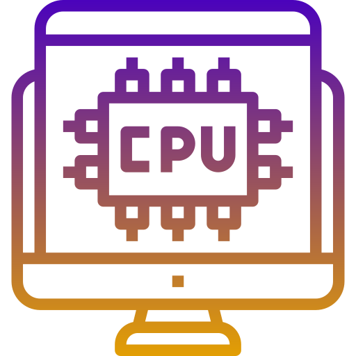 Cpu Generic Gradient icon