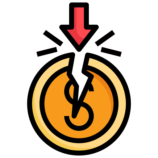 倒産 Generic Outline Color icon