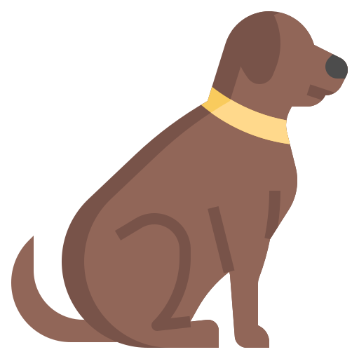 犬 Generic Flat icon