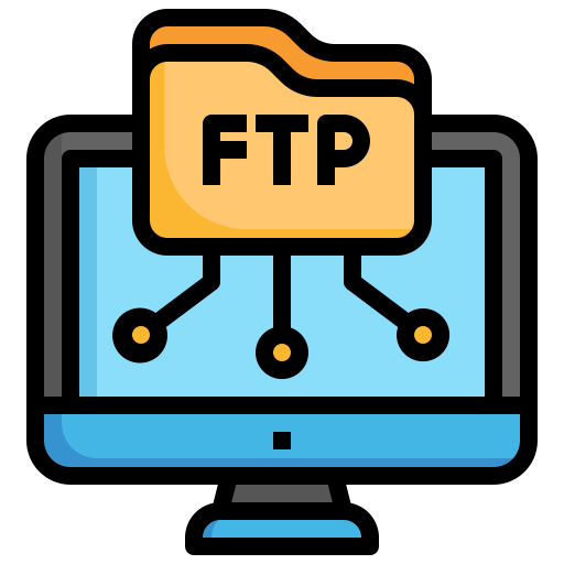 ftp Generic Outline Color ikona