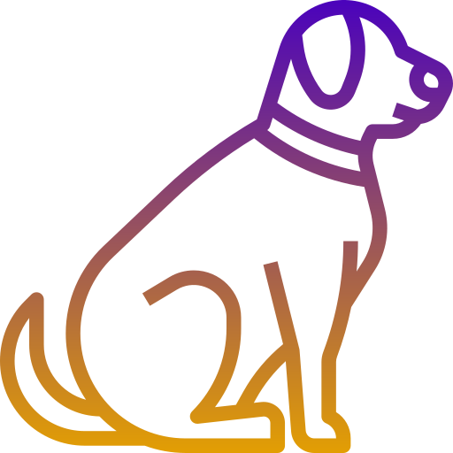 Dog Generic Gradient icon