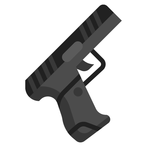 pistola per paintball Generic Flat icona