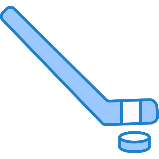 아이스 하키 Generic Blue icon