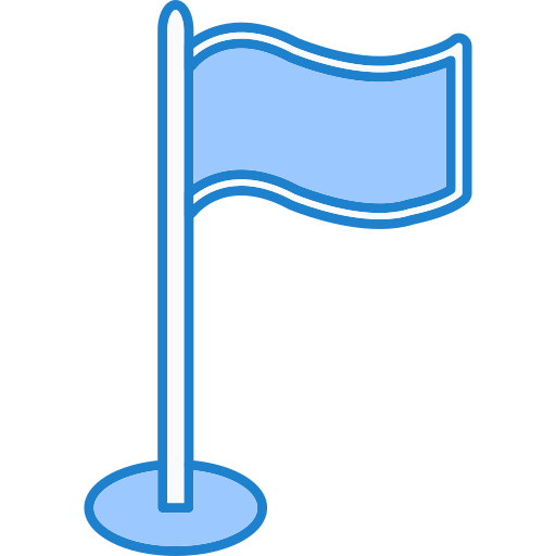 Флаг Generic Blue иконка