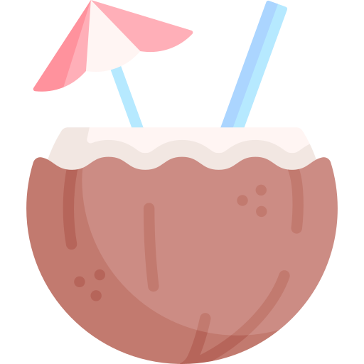 bebida de coco Special Flat icono