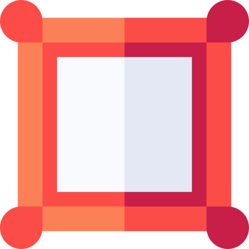 rahmen Basic Straight Flat icon