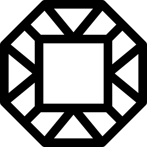 edelsteen Basic Rounded Lineal icoon