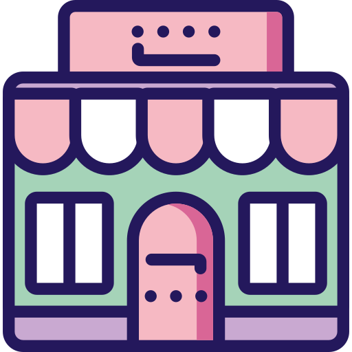 Store Generic Outline Color icon