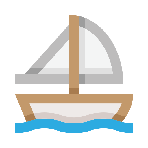 barco de vela edt.im Lineal color icono
