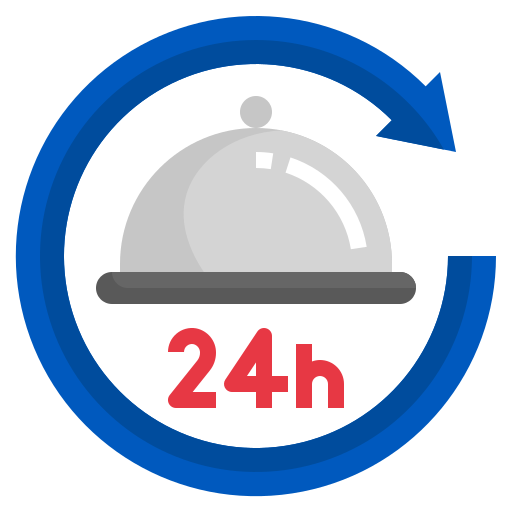 24 hours Generic Flat icon