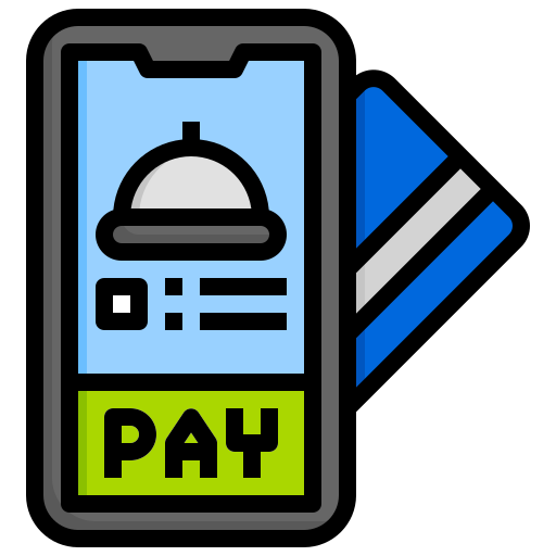 pagamento mobile Generic Outline Color icona