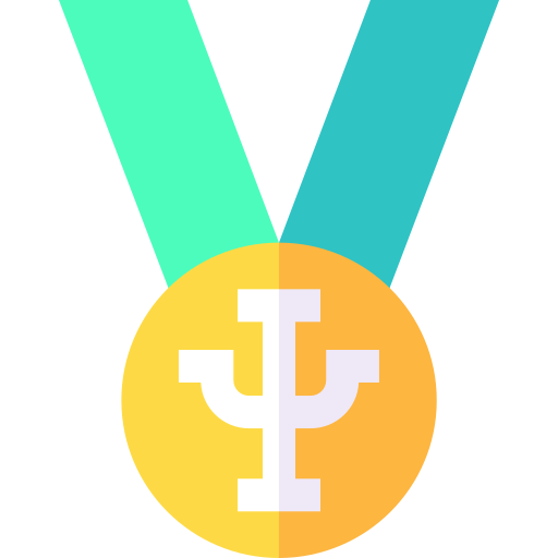 Medal Basic Straight Flat icon