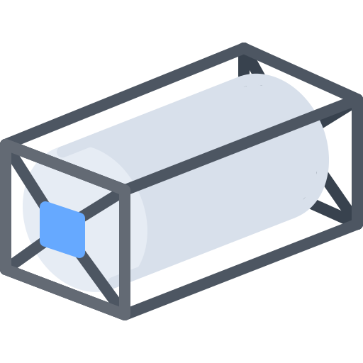 Container Coloring Flat icon