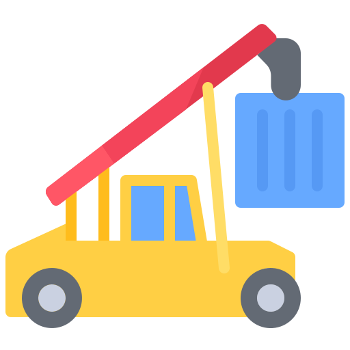 Stacker Coloring Flat icon