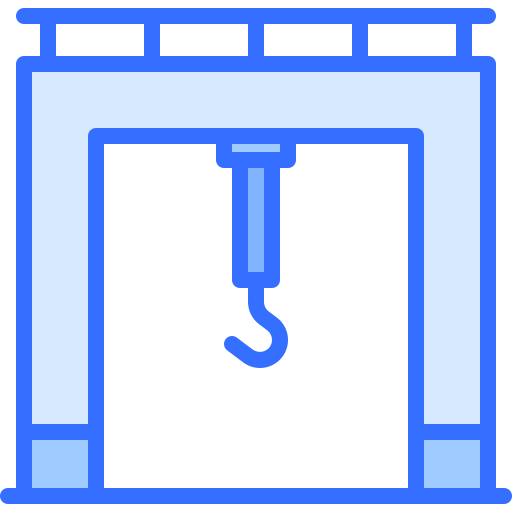 Crane Coloring Blue icon