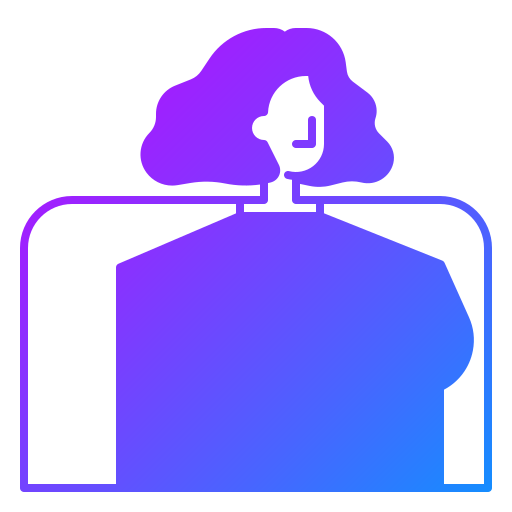 avatar Generic Flat Gradient icono