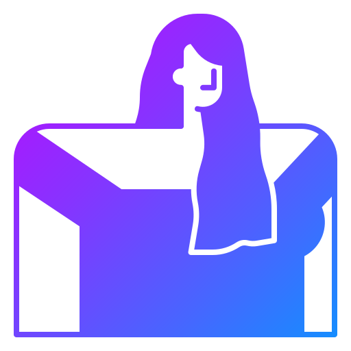 avatar Generic Flat Gradient icona