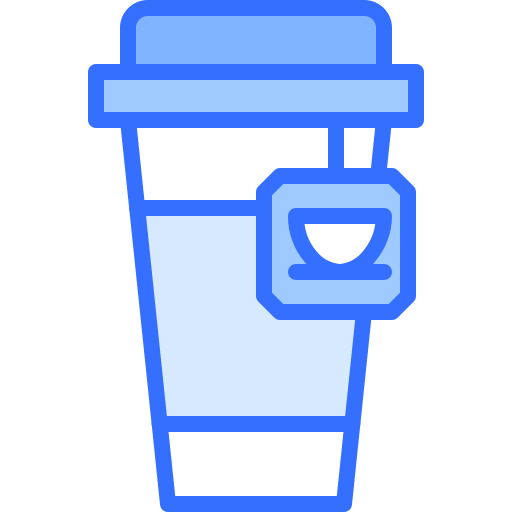 drink Coloring Blue ikona