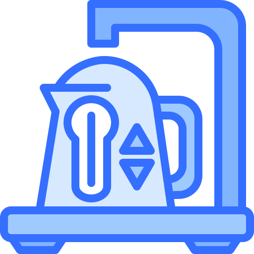 Kettle Coloring Blue icon