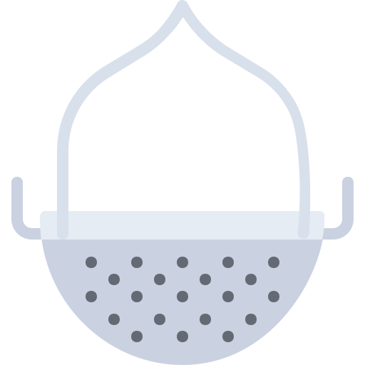 Sieve Coloring Flat icon