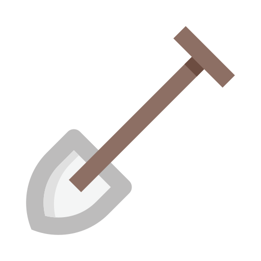 Shovel edt.im Lineal color icon