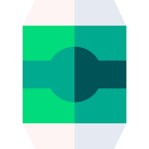 bierblikje Basic Straight Flat icoon