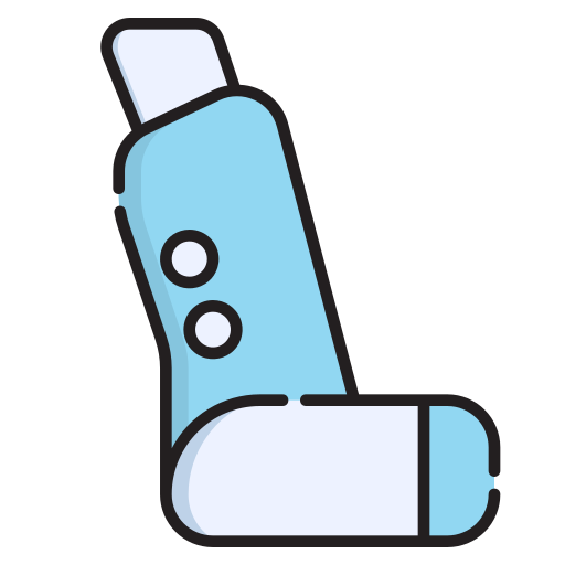 Inhaler Generic Outline Color icon