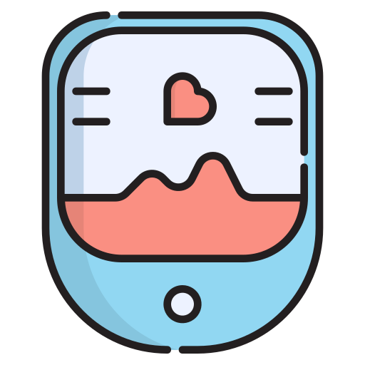 Oximeter Generic Outline Color icon