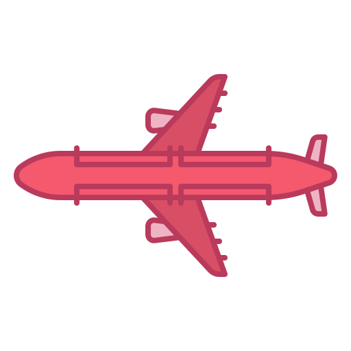aerei Generic Outline Color icona