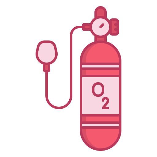 산소 탱크 Generic Outline Color icon