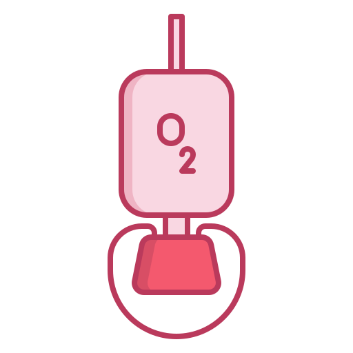 mascara de oxigeno Generic Outline Color icono