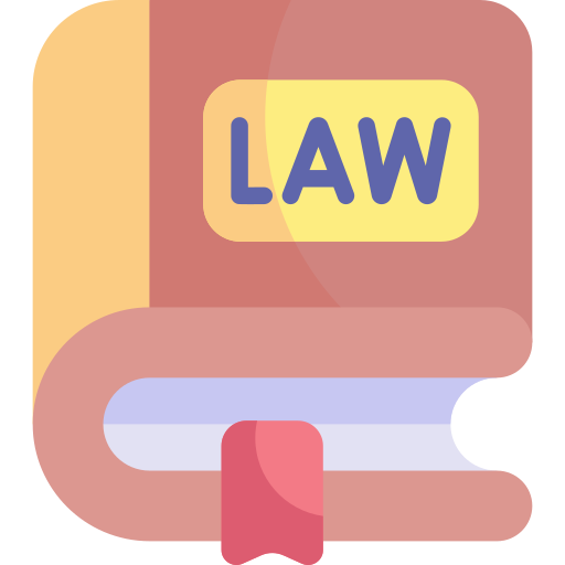 法律 Kawaii Flat icon