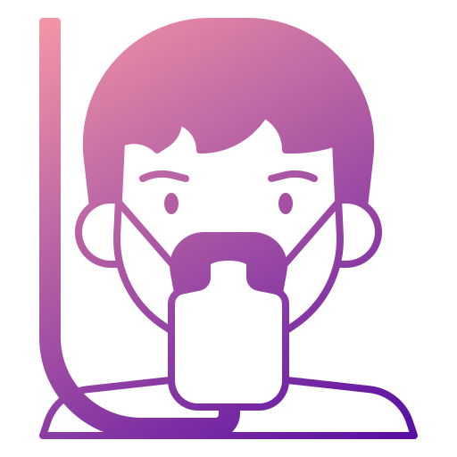 Oxygen mask Generic Flat Gradient icon