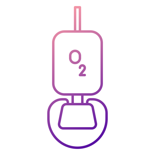 sauerstoffmaske Generic Gradient icon