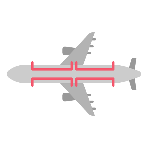 aerei Generic Flat icona