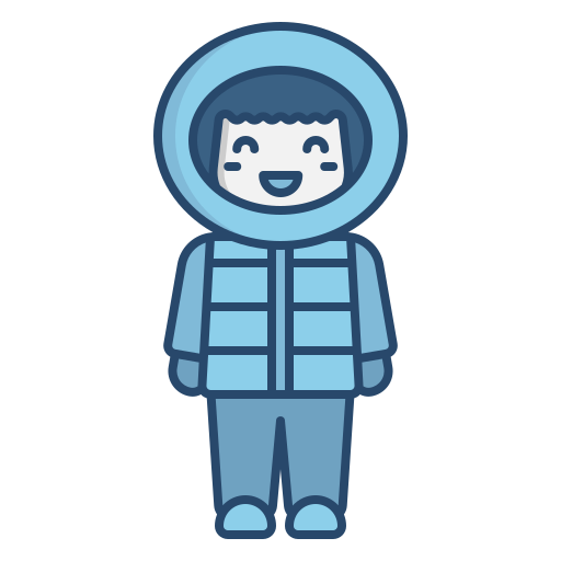 Winter clothes Generic Outline Color icon