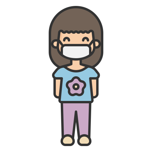 女の子 Generic Outline Color icon