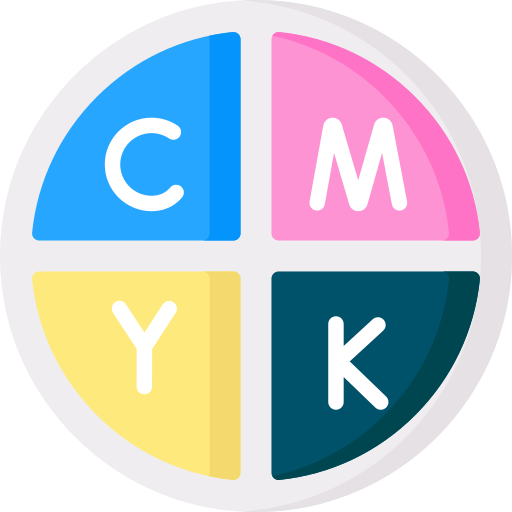 cmyk Special Flat ikona