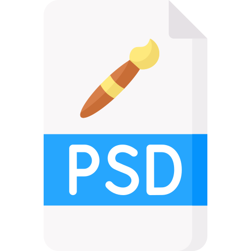 psd 파일 Special Flat icon