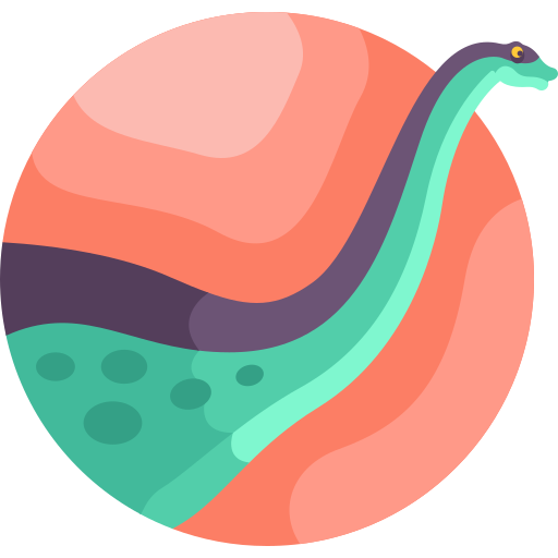 andesaurus Detailed Flat Circular Flat icoon
