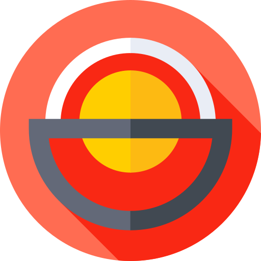 schijf Flat Circular Flat icoon