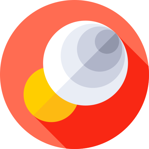 wereldbol Flat Circular Flat icoon